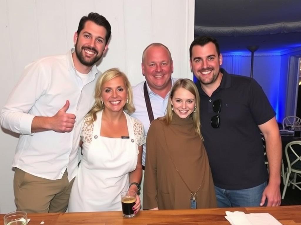 Photos of hosts for a fun event Photos of hosts for a fun eventфото